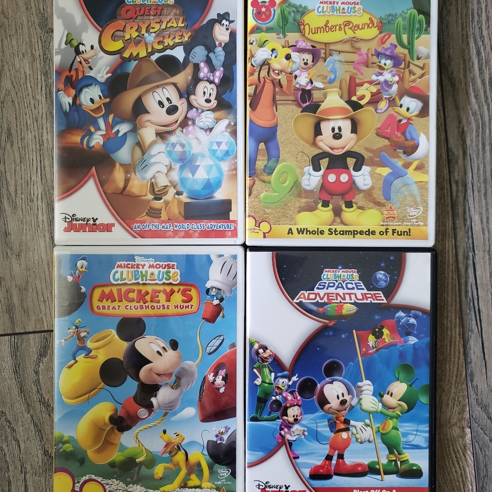 Mickey Mouse dvds